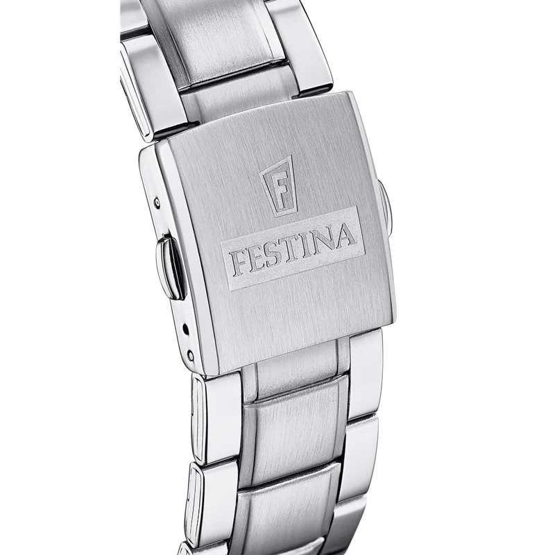 MONTRE FESTINA F16759/3 BLEU, BRACELET ACIER INOXYDABLE, HOMME — Image du produit 3