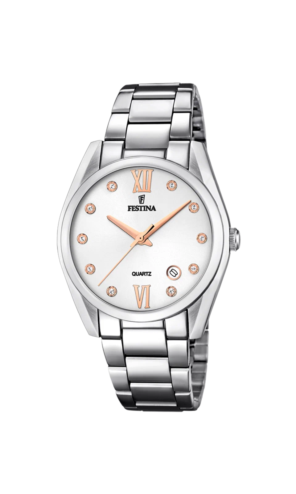 MONTRE FESTINA F16790/A GRIS, BRACELET ACIER INOXYDABLE, FEMME — Image du produit 4