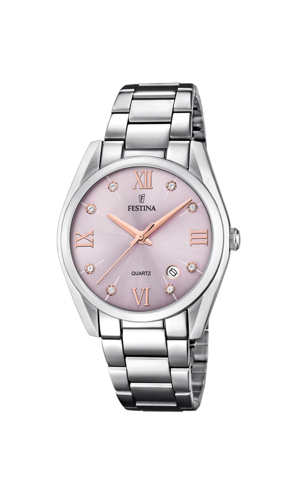 MONTRE FESTINA F16790/D BORDEAUX, BRACELET ACIER INOXYDABLE, FEMME — Image du produit 4