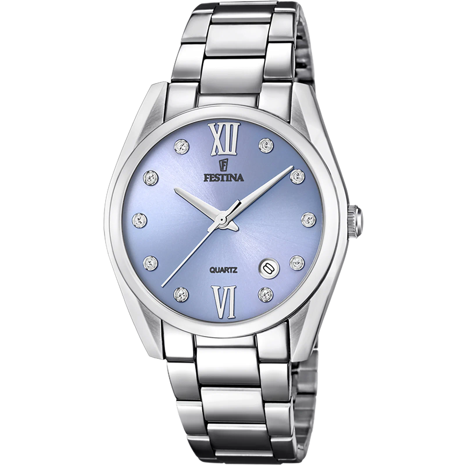 MONTRE FESTINA F16790/B BLEU, BRACELET ACIER INOXYDABLE, FEMME — Image du produit 1