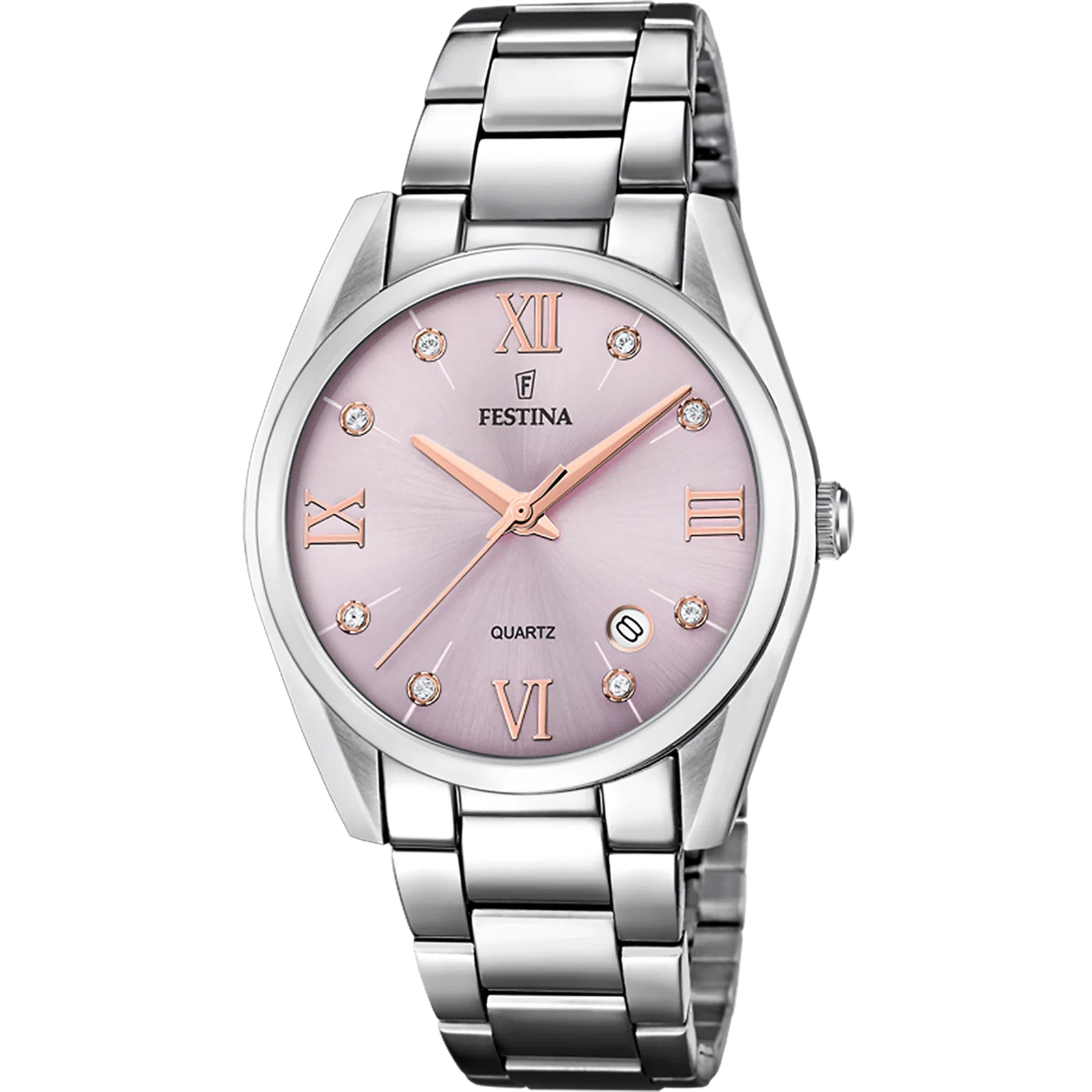MONTRE FESTINA F16790/D BORDEAUX, BRACELET ACIER INOXYDABLE, FEMME — Image du produit 1