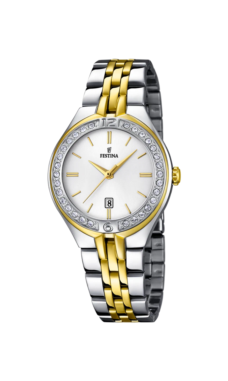 MONTRE FESTINA F16868/1 GRIS, BRACELET ACIER INOXYDABLE, FEMME — Image du produit 5