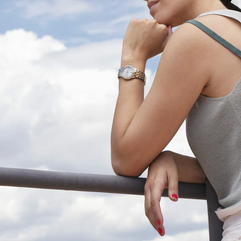 MONTRE FESTINA F16868/1 GRIS, BRACELET ACIER INOXYDABLE, FEMME — Image du produit 3