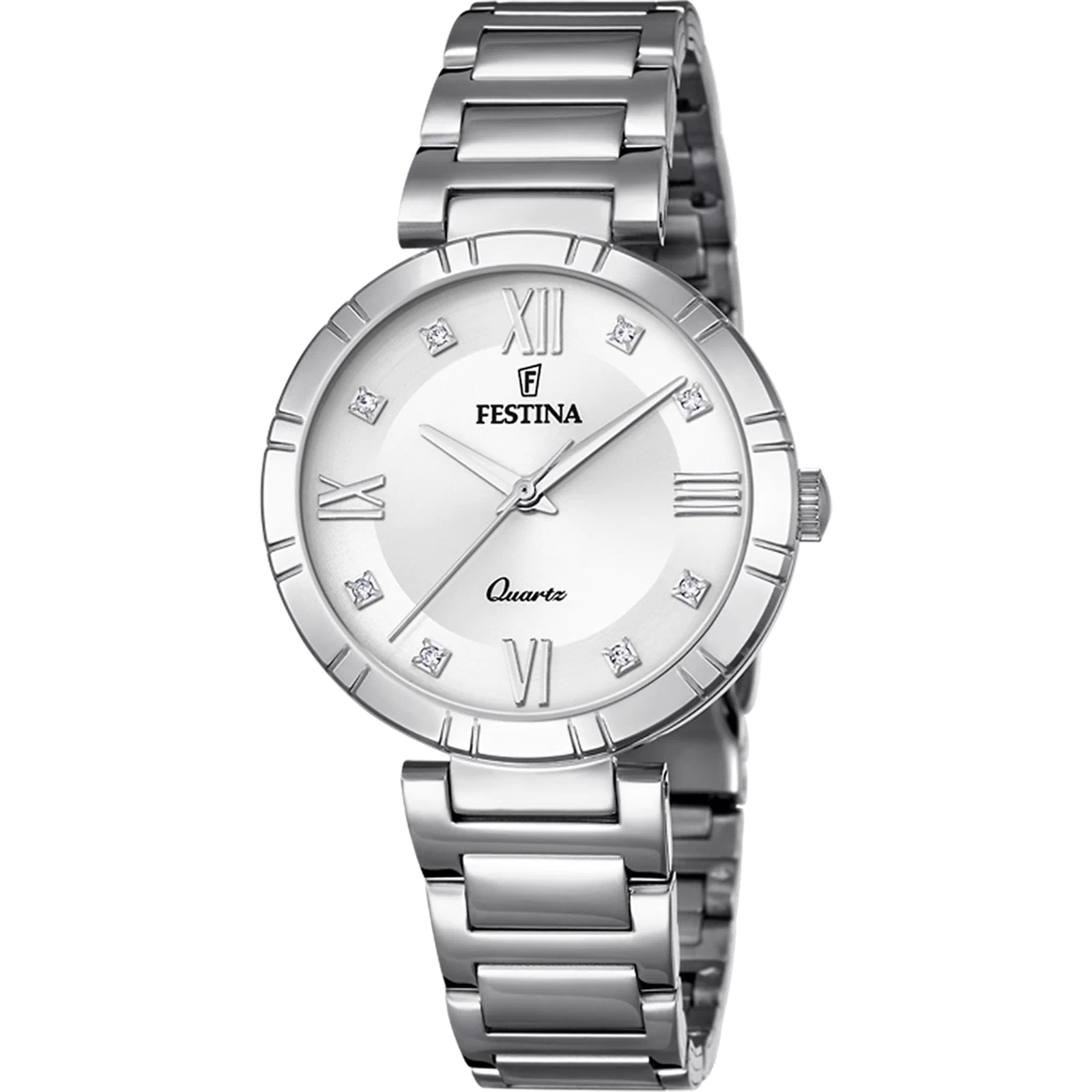 MONTRE FESTINA F16936/A GRIS, BRACELET ACIER INOXYDABLE, FEMME — Image du produit 1