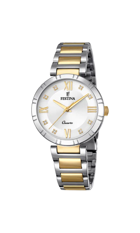 MONTRE FESTINA F16937/A GRIS, BRACELET ACIER INOXYDABLE, FEMME — Image du produit 2