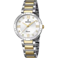 MONTRE FESTINA F16937/A GRIS, BRACELET ACIER INOXYDABLE, FEMME