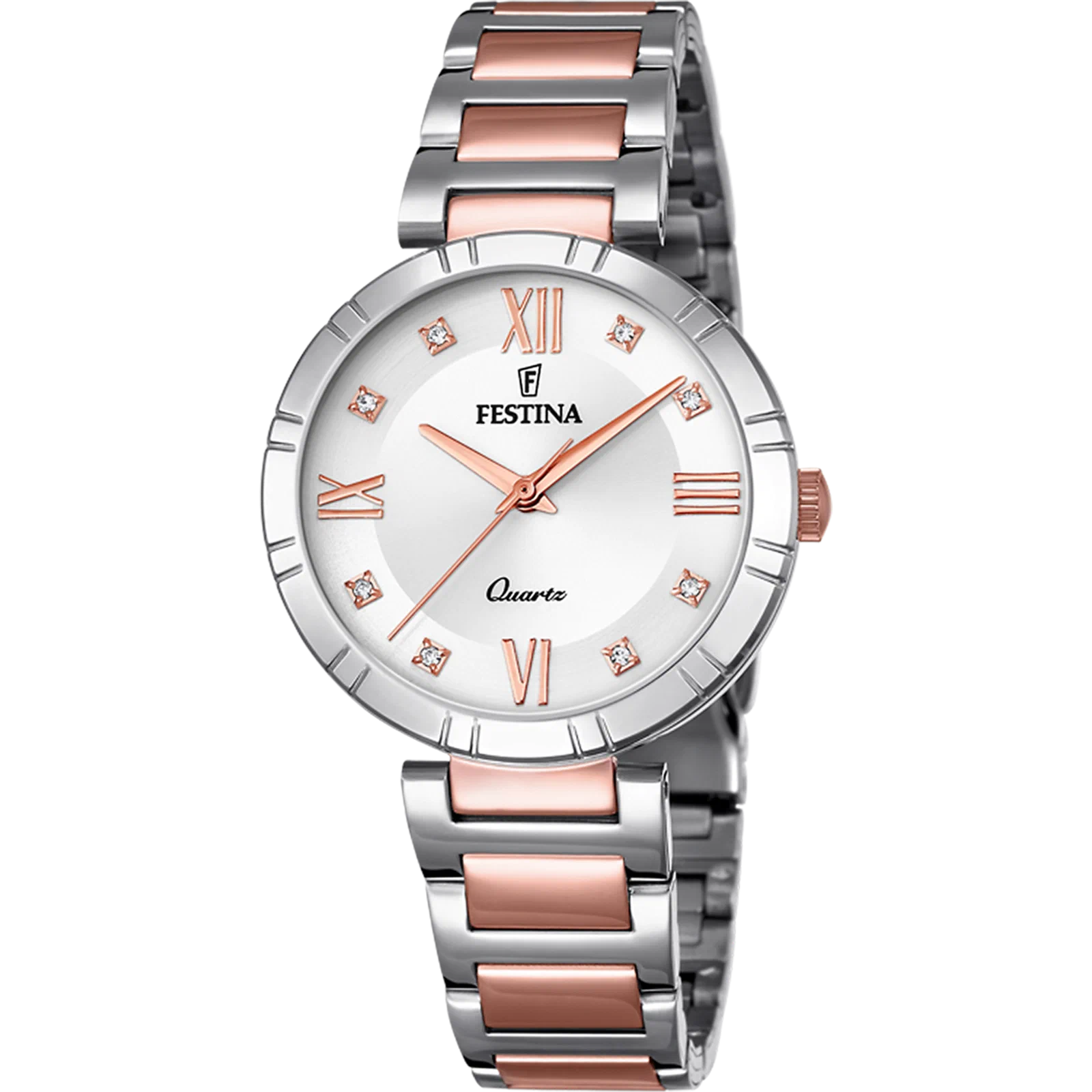 MONTRE FESTINA F16937/D GRIS, BRACELET ACIER INOXYDABLE, FEMME — Image du produit 1