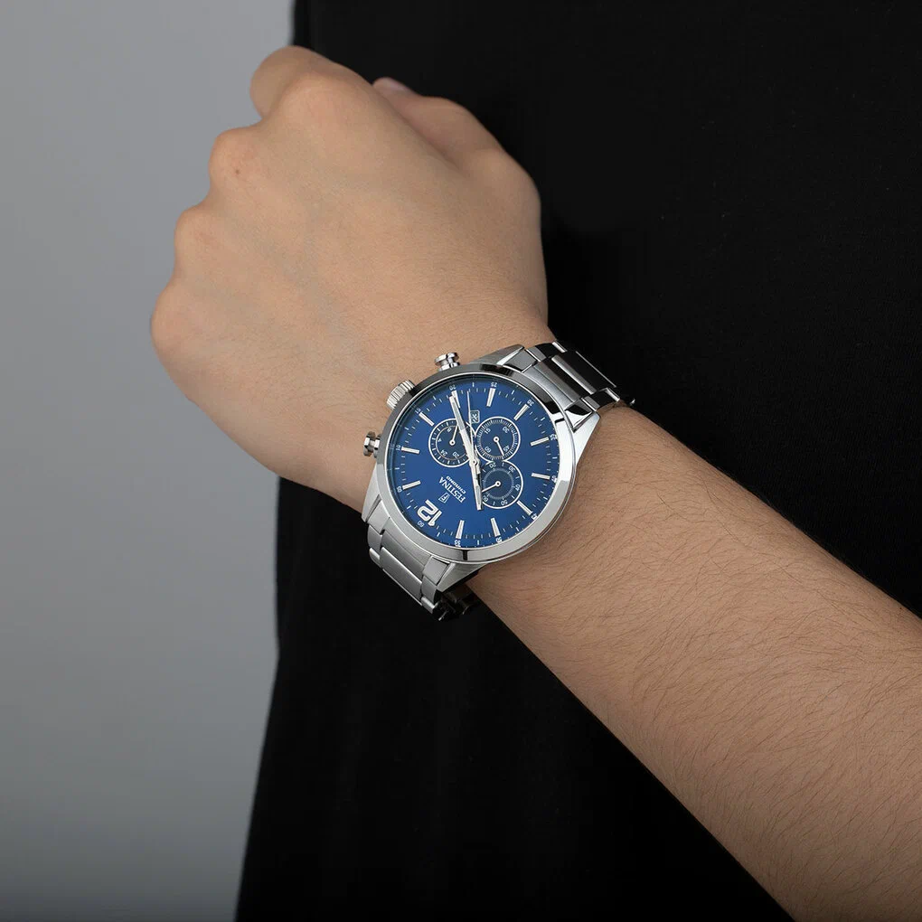 MONTRE FESTINA F20343/7 BLEU, BRACELET ACIER INOXYDABLE, HOMME — Image du produit 5