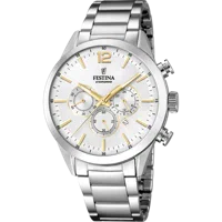 MONTRE FESTINA F20343/1 GRIS, BRACELET ACIER INOXYDABLE, HOMME
