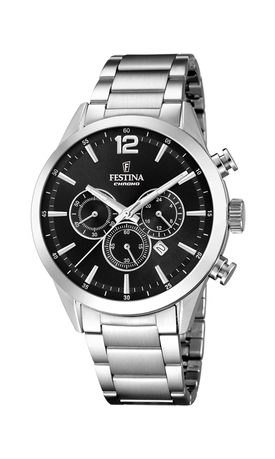 MONTRE FESTINA F20343/B VERT, BRACELET ACIER INOXYDABLE, HOMME — Image du produit 3