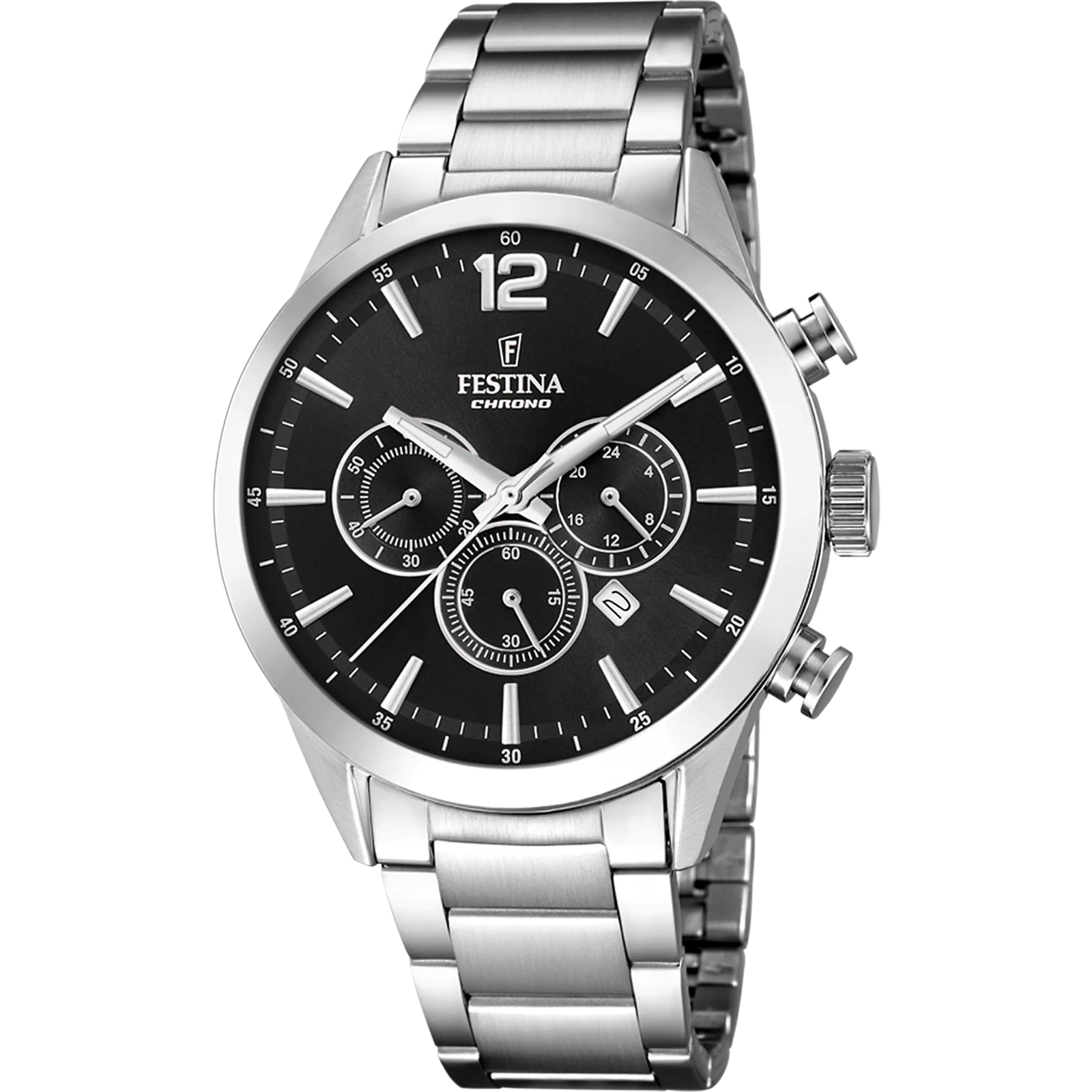 MONTRE FESTINA F20343/B VERT, BRACELET ACIER INOXYDABLE, HOMME — Image du produit 1