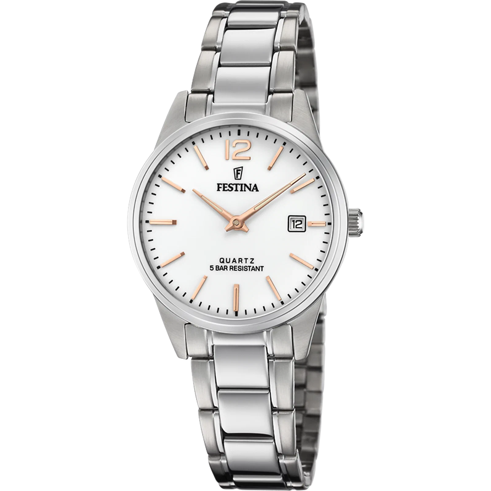 MONTRE FESTINA CLASSICS F20509/2 ARGENTÉ, BRACELET EN ACIER, FEMME — Image du produit 1