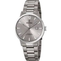 MONTRE FESTINA TITANIUM F20435/2 GRIS, BRACELET TITANE, HOMME