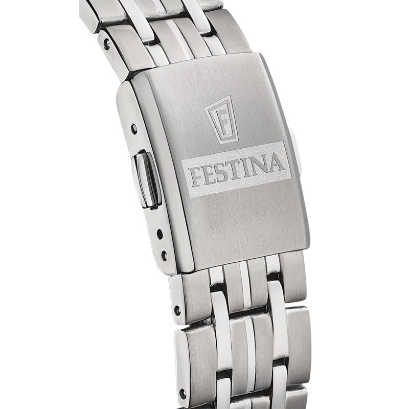 MONTRE FESTINA TITANIUM F20466/1 BLANC, BRACELET EN TITANE, HOMME — Image du produit 2