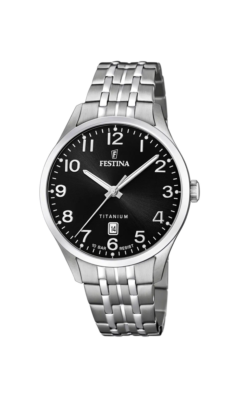 MONTRE FESTINA CALENDRIER TITANE F20466/3 NOIR, BRACELET EN TITANE, HOMME — Image du produit 4