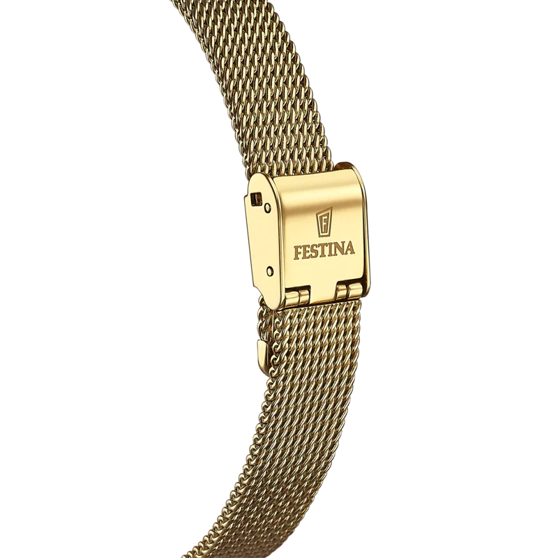 ساعة FESTINA F20495/2 وردية، سوار من الستانلس ستيل، نسائي — صورة المنتج 4