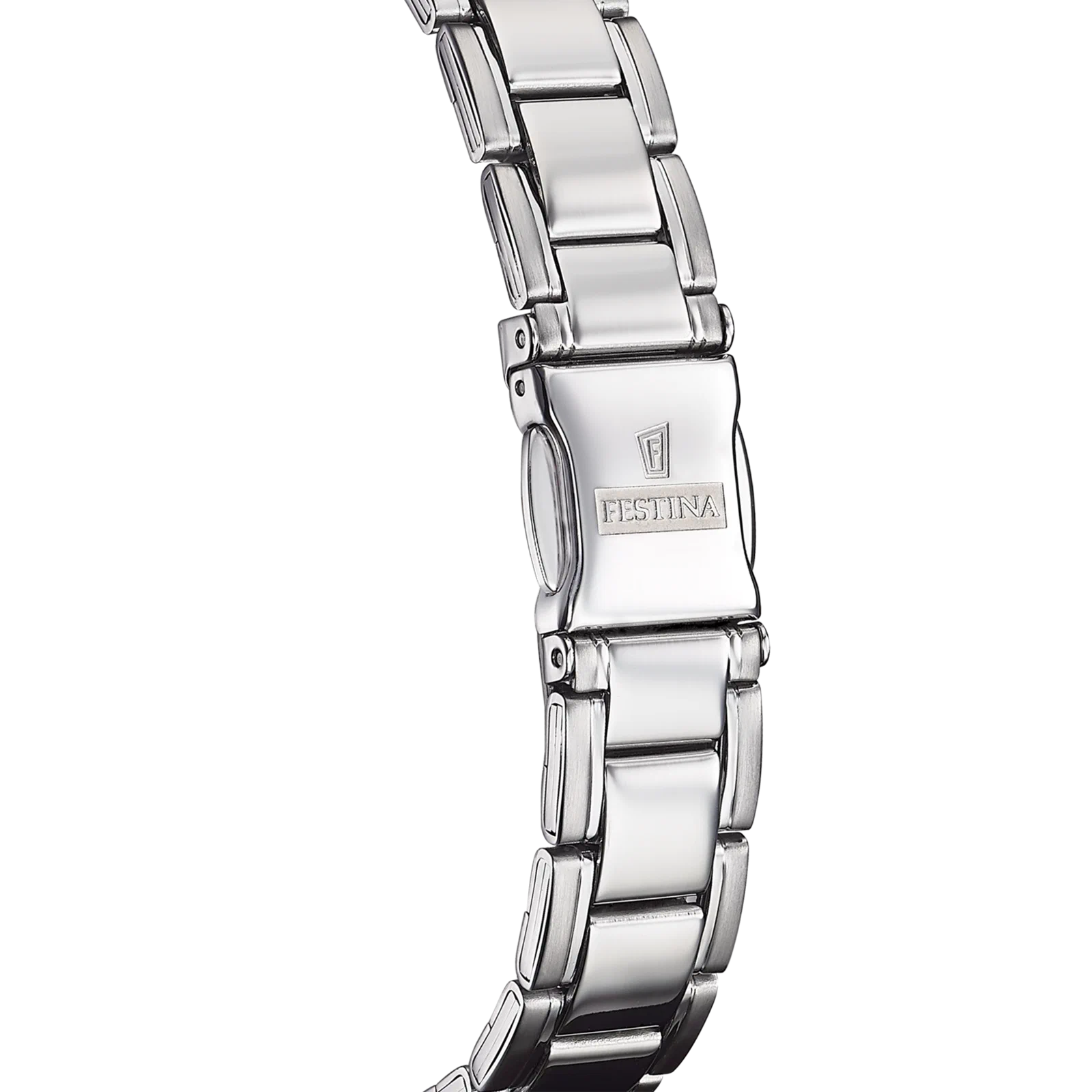 ساعة Festina Classics F20509/1 بيضاء، سوار من الفولاذ، نسائية — صورة المنتج 3