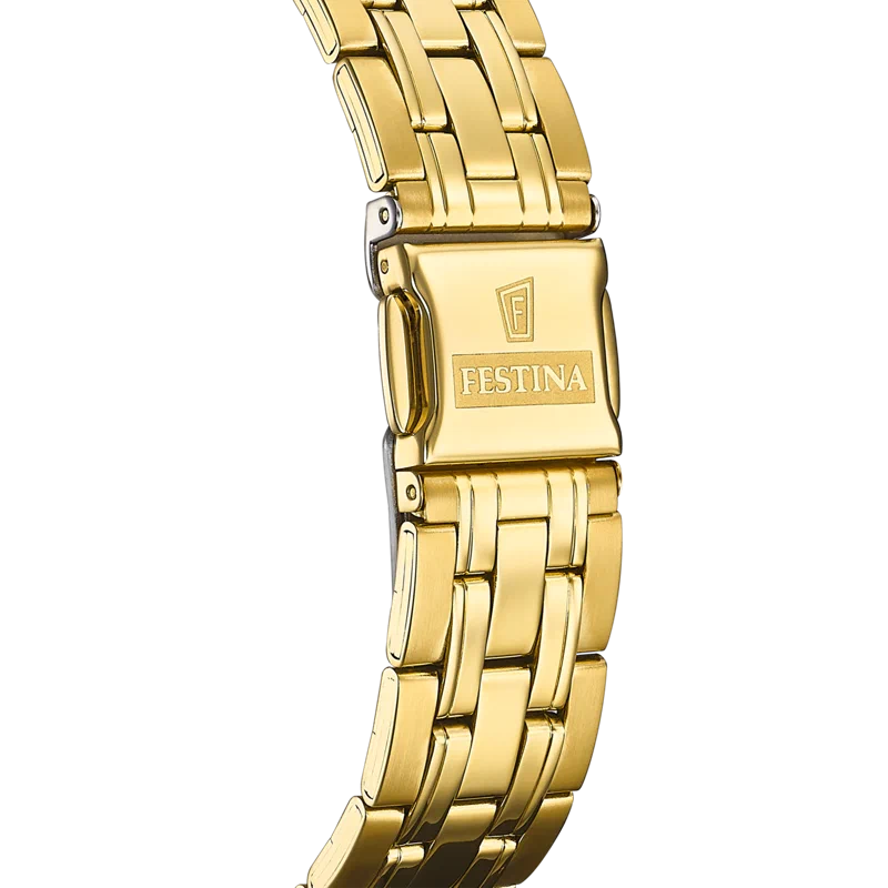 MONTRE FESTINA CLASSICS F20513/1 BLANC, BRACELET EN ACIER, HOMME — Image du produit 4