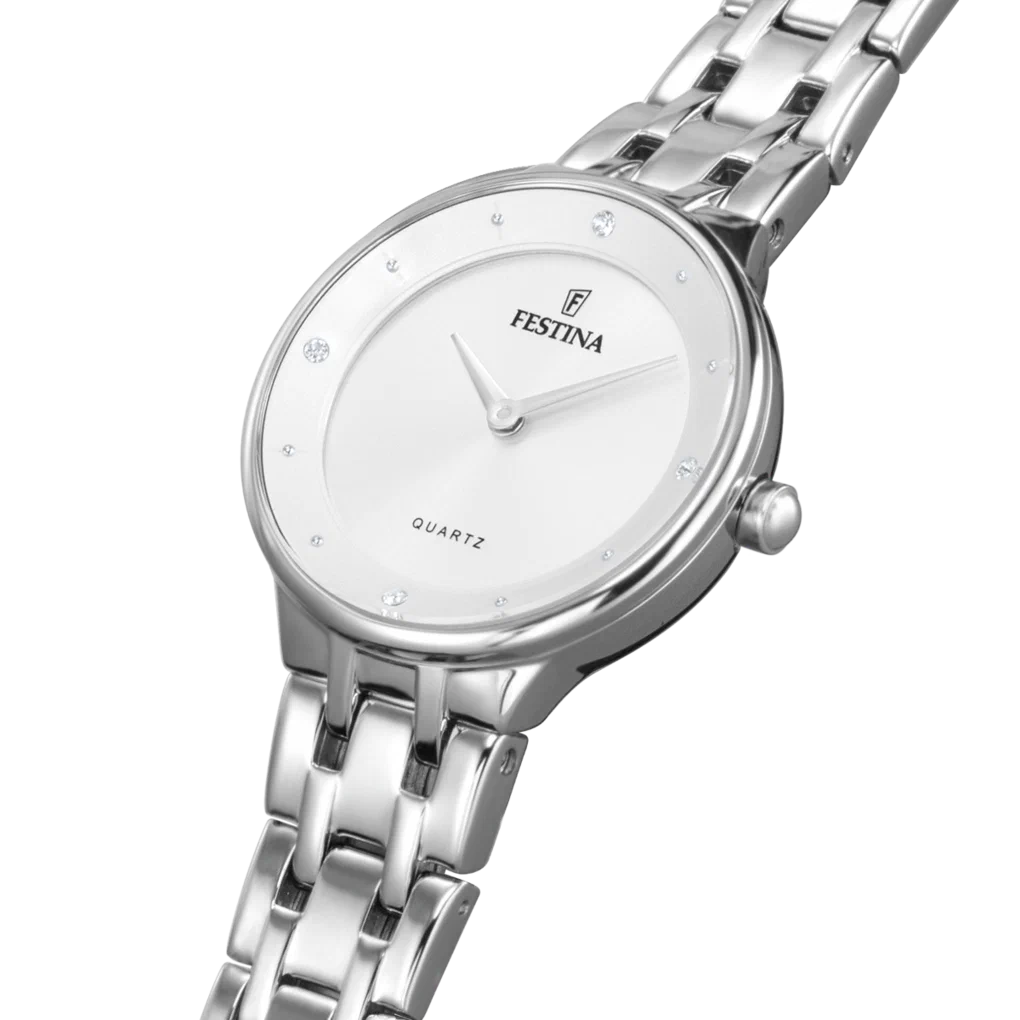 MONTRE FESTINA F20600/1 GRIS, BRACELET ACIER INOXYDABLE, FEMME — Image du produit 4
