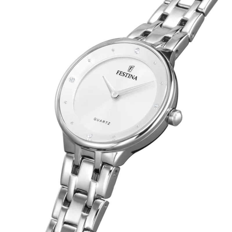 MONTRE FESTINA F20600/1 GRIS, BRACELET ACIER INOXYDABLE, FEMME — Image du produit 4