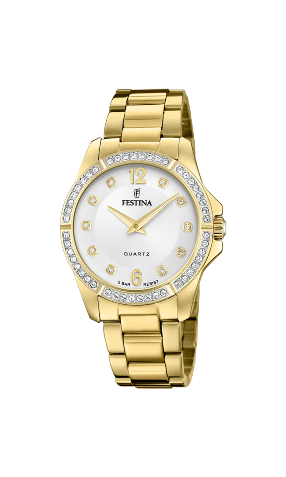MONTRE FESTINA F20596/1 GRIS, BRACELET ACIER INOXYDABLE, FEMME — Image du produit 2
