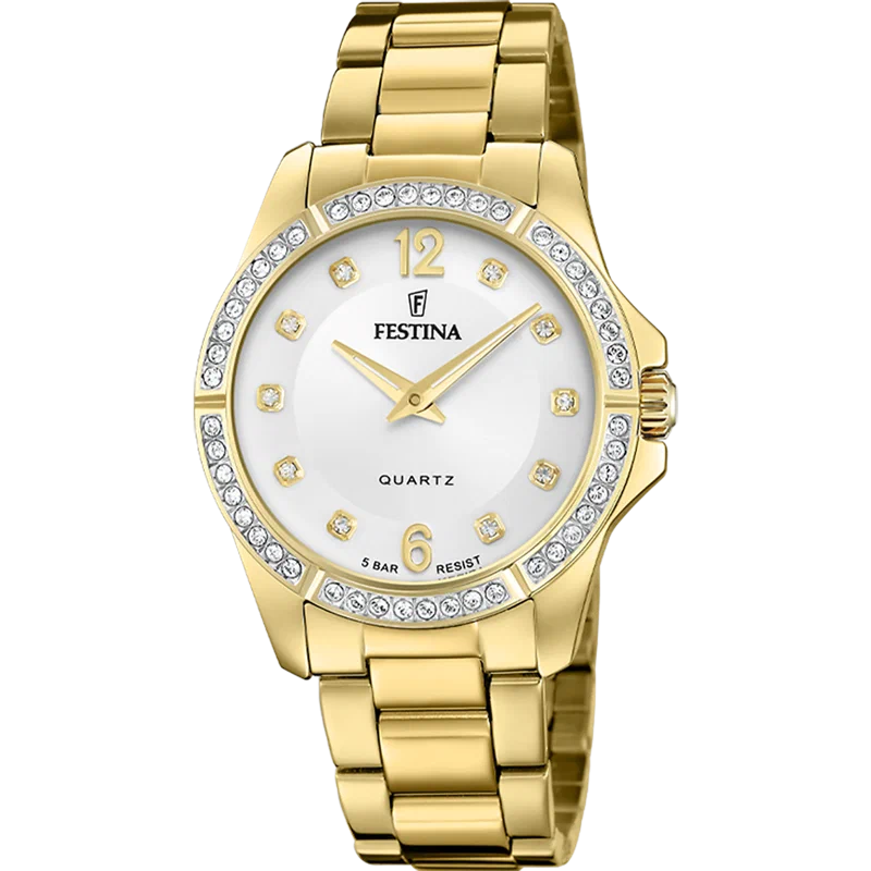 MONTRE FESTINA F20596/1 GRIS, BRACELET ACIER INOXYDABLE, FEMME