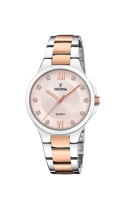 MONTRE FESTINA F20612/2 ROSE, BRACELET ACIER INOXYDABLE, FEMME — Image du produit 5
