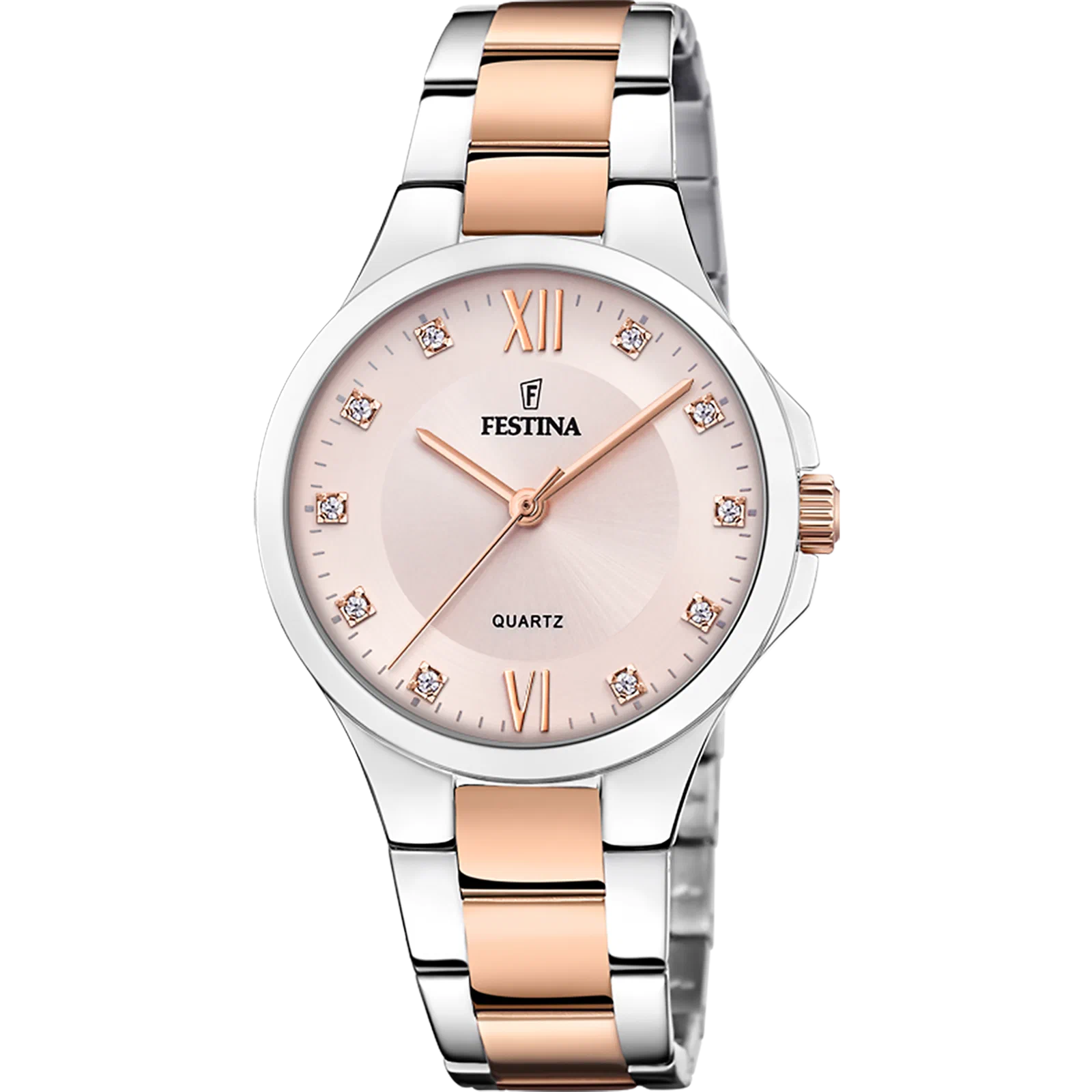MONTRE FESTINA F20612/2 ROSE, BRACELET ACIER INOXYDABLE, FEMME — Image du produit 1