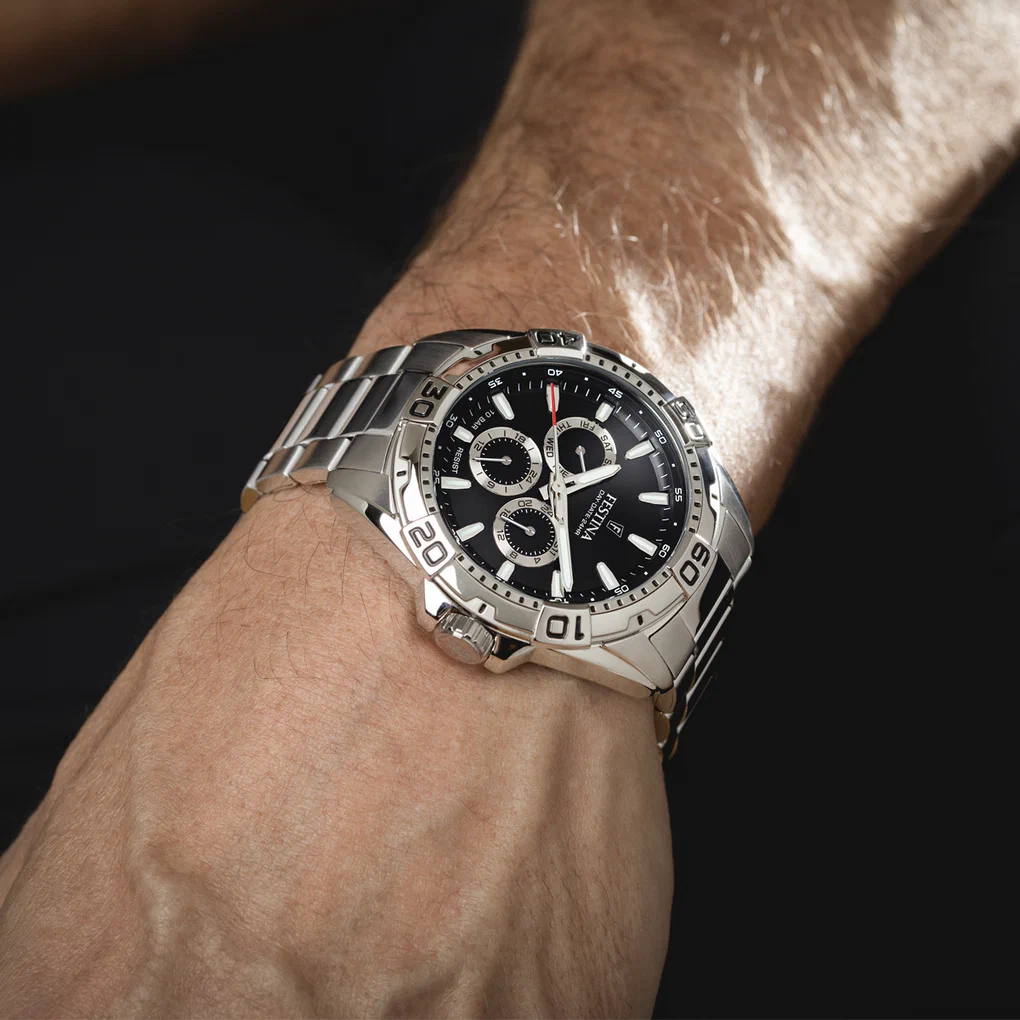 MONTRE FESTINA F20623/4 NOIR BRACELET EN ACIER INOXYDABLE HOMME — Image du produit 4
