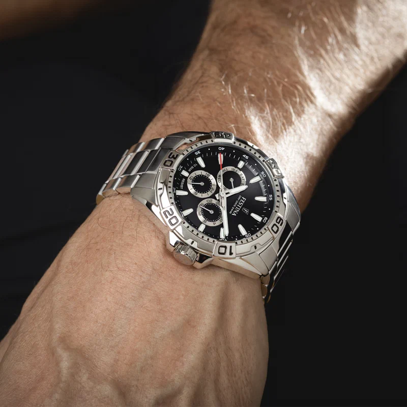 MONTRE FESTINA F20623/4 NOIR BRACELET EN ACIER INOXYDABLE HOMME — Image du produit 4