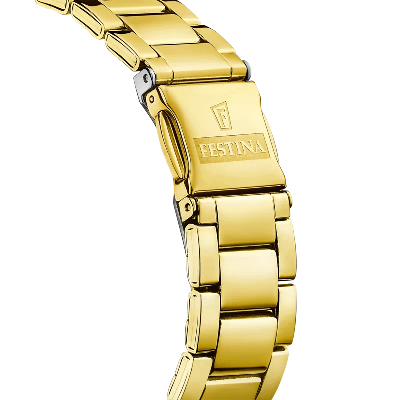 MONTRE FESTINA F20640/1 CHAMPAGNE, BRACELET EN ACIER INOXYDABLE 316L, FEMME — Image du produit 4