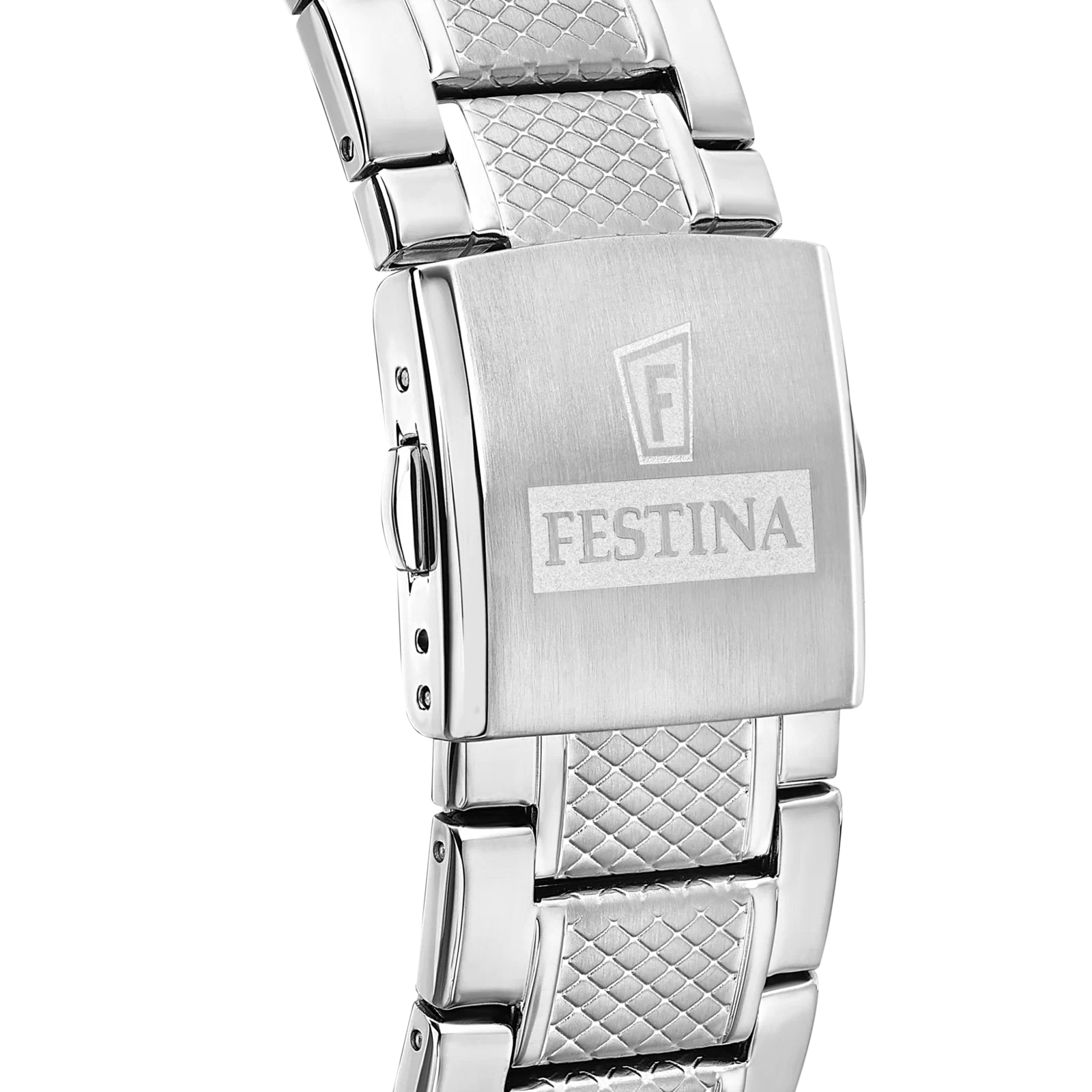 MONTRE FESTINA TIMELESS CHRONOGRAPH F20668/3 VERT BRACELET EN ACIER INOXYDABLE HOMME — Image du produit 4