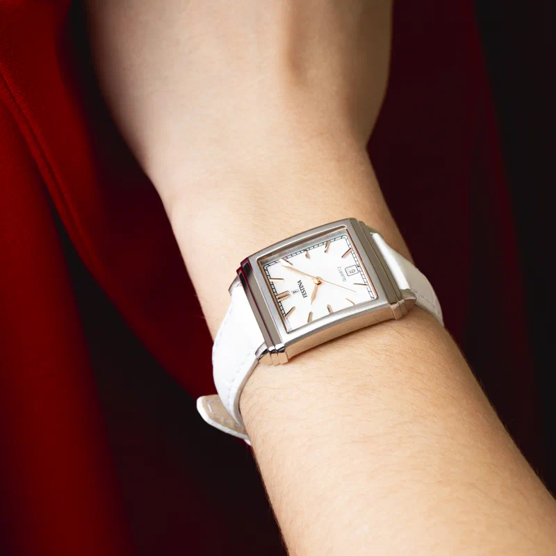 MONTRE FESTINA F20682/1 BEIGE, BRACELET D’ CUIR, FEMME — Image du produit 4