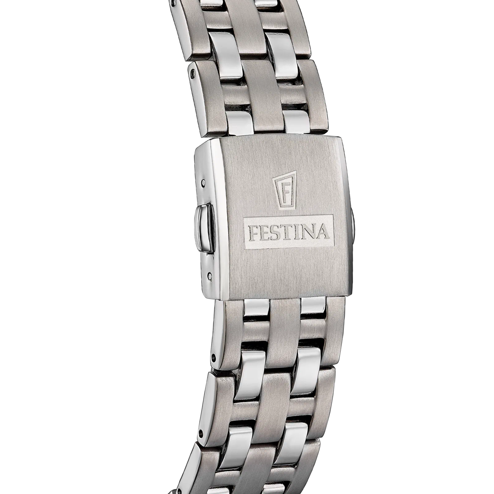 MONTRE FESTINA CALENDIER TITANE F20696/1 BLANC, BRACELET D’ TITANE, HOMME — Image du produit 4