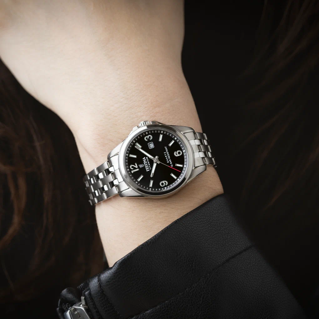 MONTRE FESTINA CALENDIER TITANE F20697/3 NOIR, BRACELET D’ TITANE, FEMME — Image du produit 5