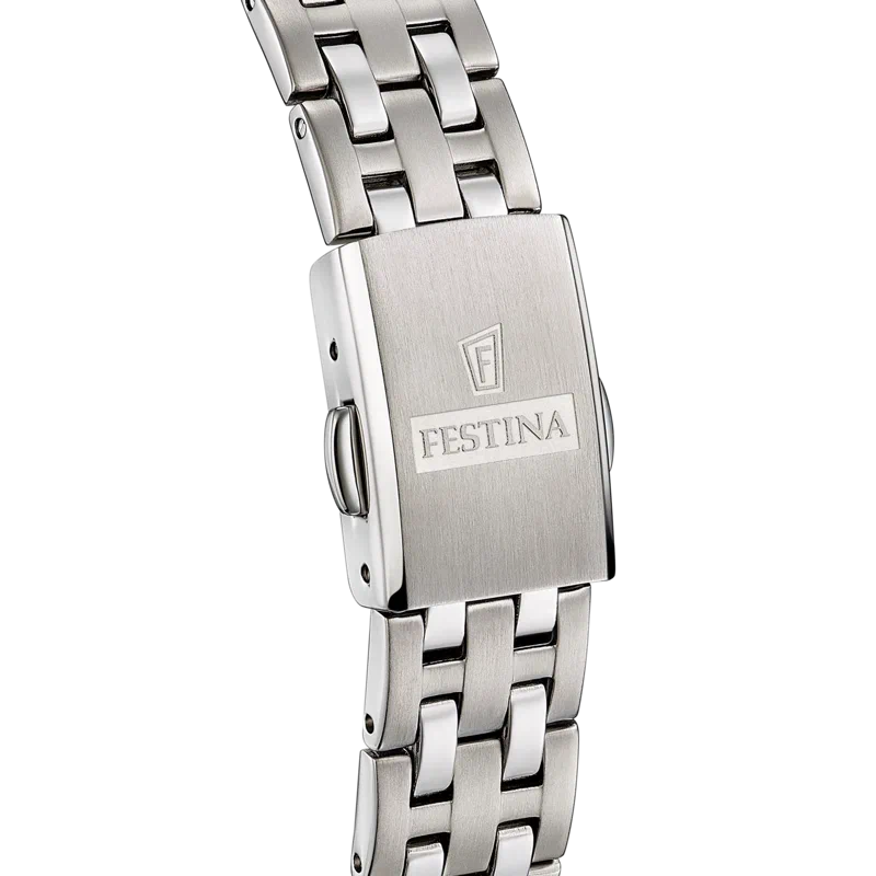 MONTRE FESTINA CALENDIER TITANE F20697/1 BLANC, BRACELET D’ TITANE, FEMME — Image du produit 4