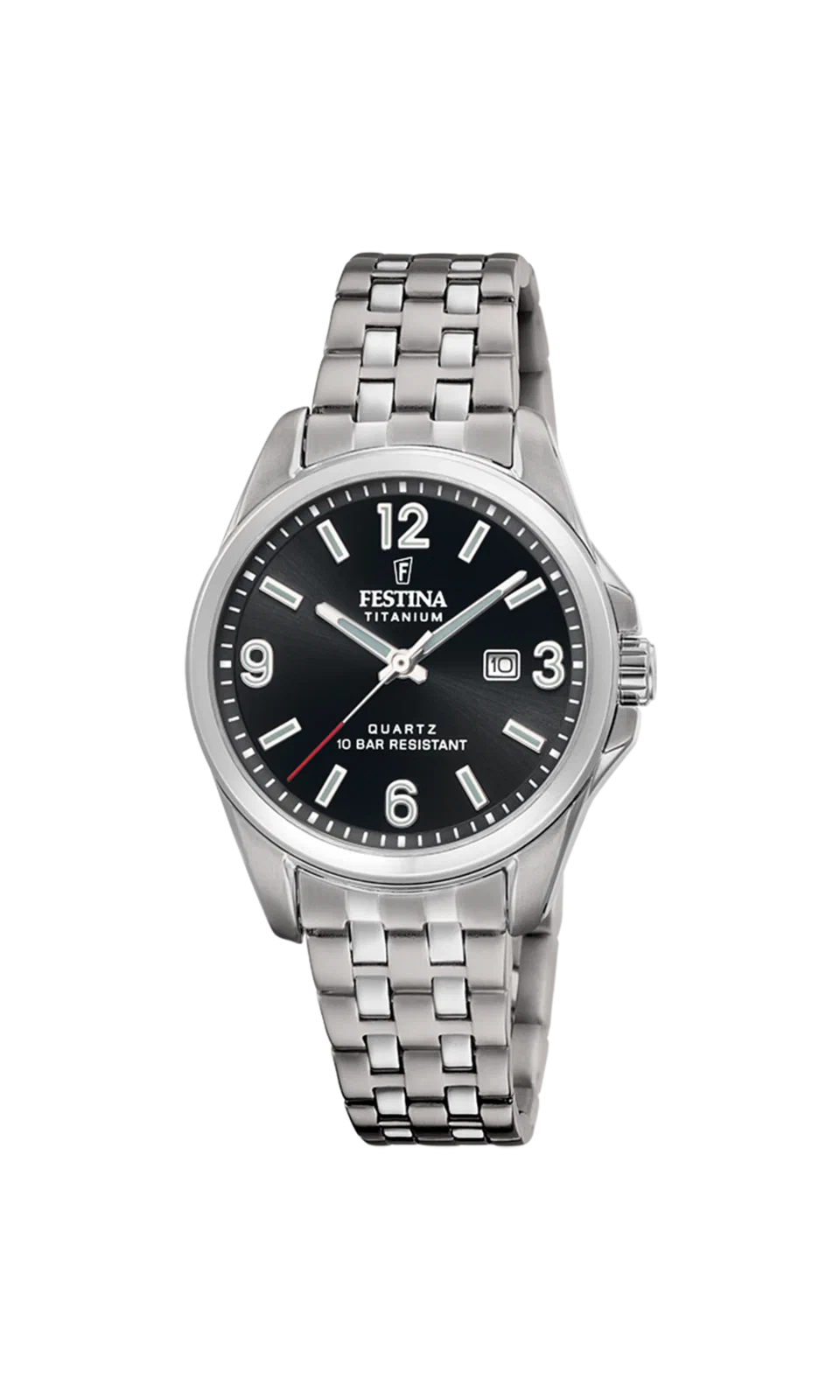 MONTRE FESTINA CALENDIER TITANE F20697/3 NOIR, BRACELET D’ TITANE, FEMME — Image du produit 3