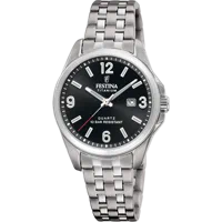 MONTRE FESTINA CALENDIER TITANE F20697/3 NOIR, BRACELET D’ TITANE, FEMME