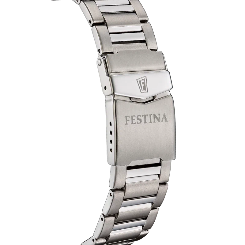 MONTRE FESTINA CALENDIER TITANE F20698/1 GRIS, BRACELET D’ TITANE, HOMME (Copie) — Image du produit 4