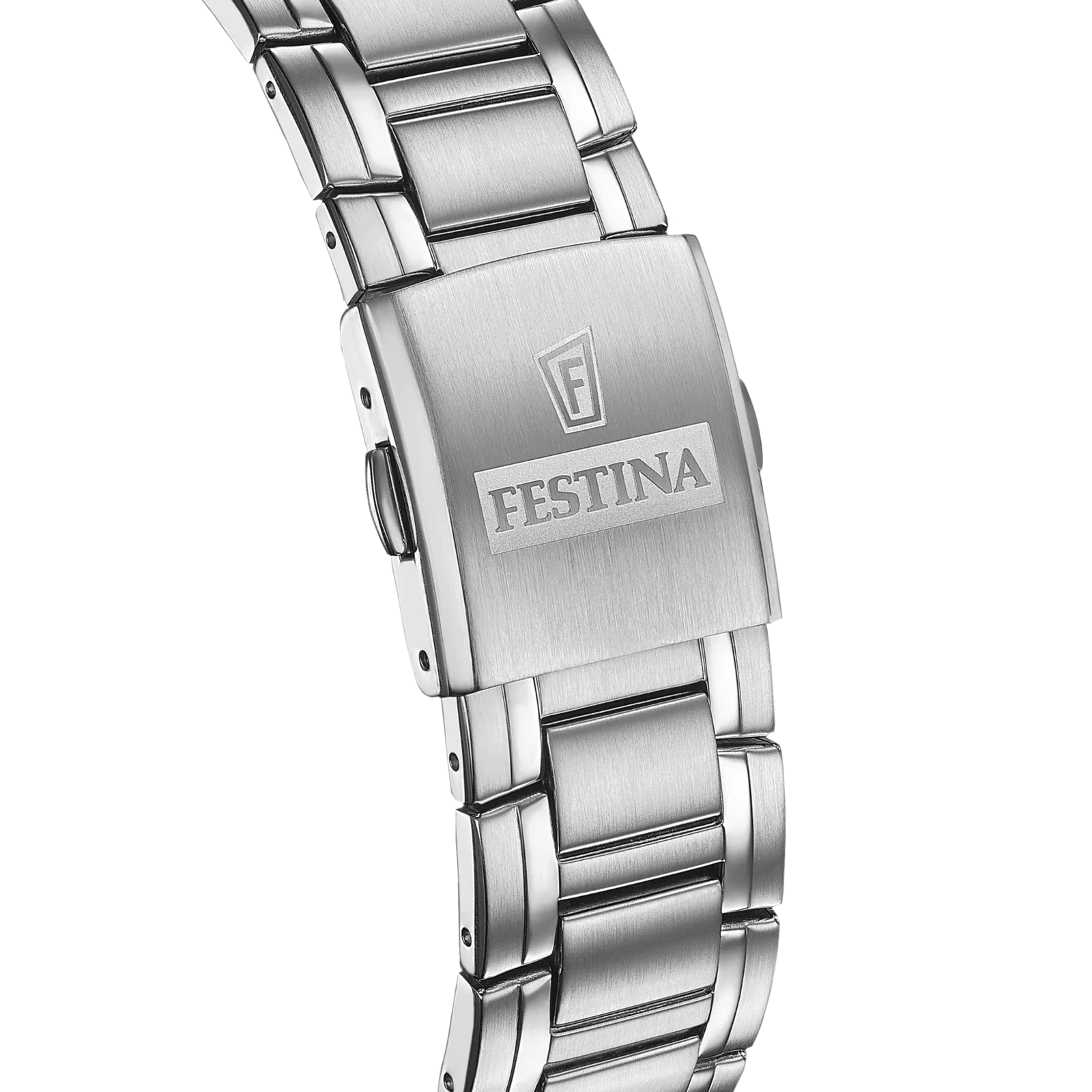 MONTRE FESTINA TIMELESS CHRONOGRAPH F20704/5 VERT BRACELET EN ACIER INOXYDABLE HOMME — Image du produit 4