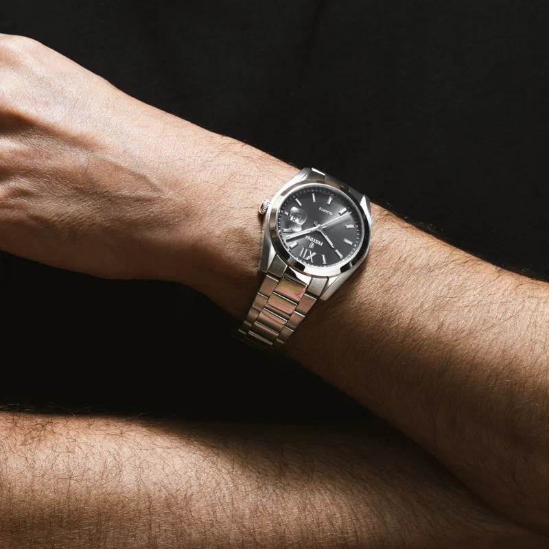 MONTRE FESTINA ACIER CLASSIQUE F20707/3 GRIS BRACELET EN ACIER INOXYDABLE HOMME — Image du produit 5
