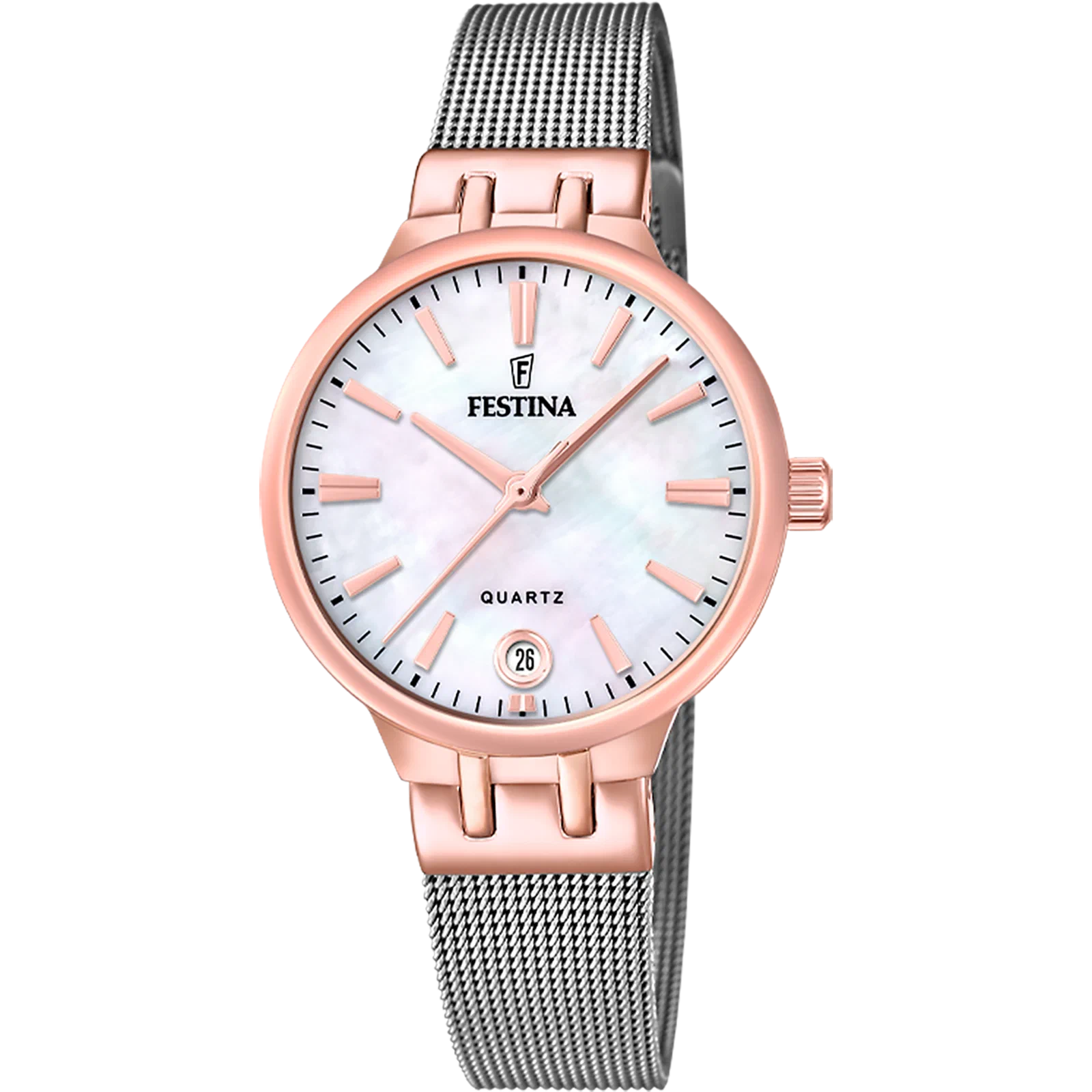 MONTRE FESTINA F20715/1 BEIGE, FEMME — Image du produit 1