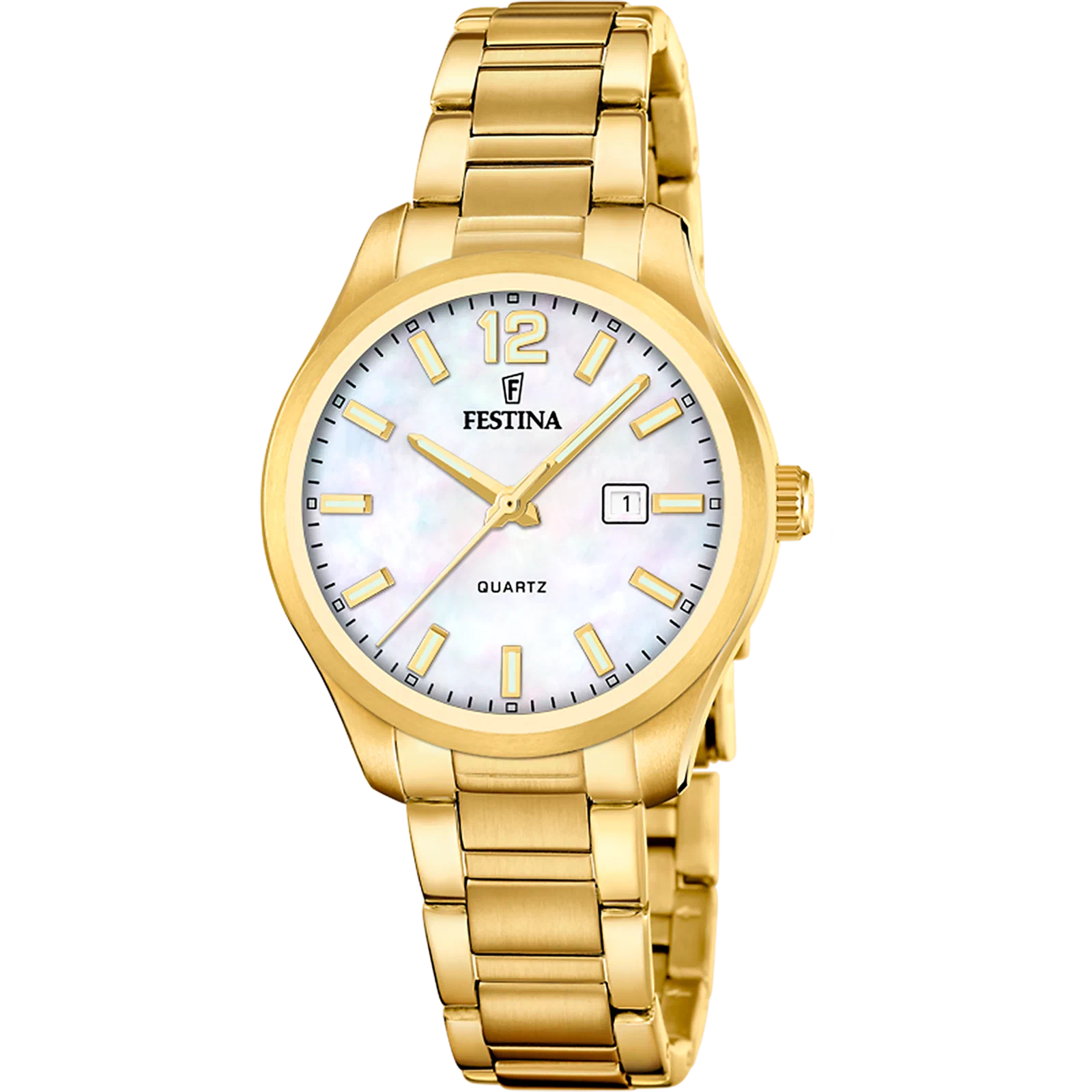 MONTRE FESTINA F20741/1 BEIGE, FEMME — Image du produit 1