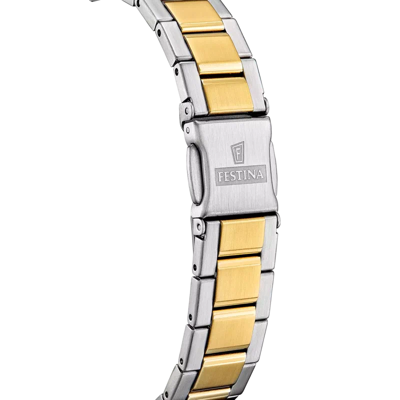 MONTRE FESTINA MADEMOISELLE F20702/3 BLEU BRACELET EN ACIER INOXYDABLE FEMME — Image du produit 2