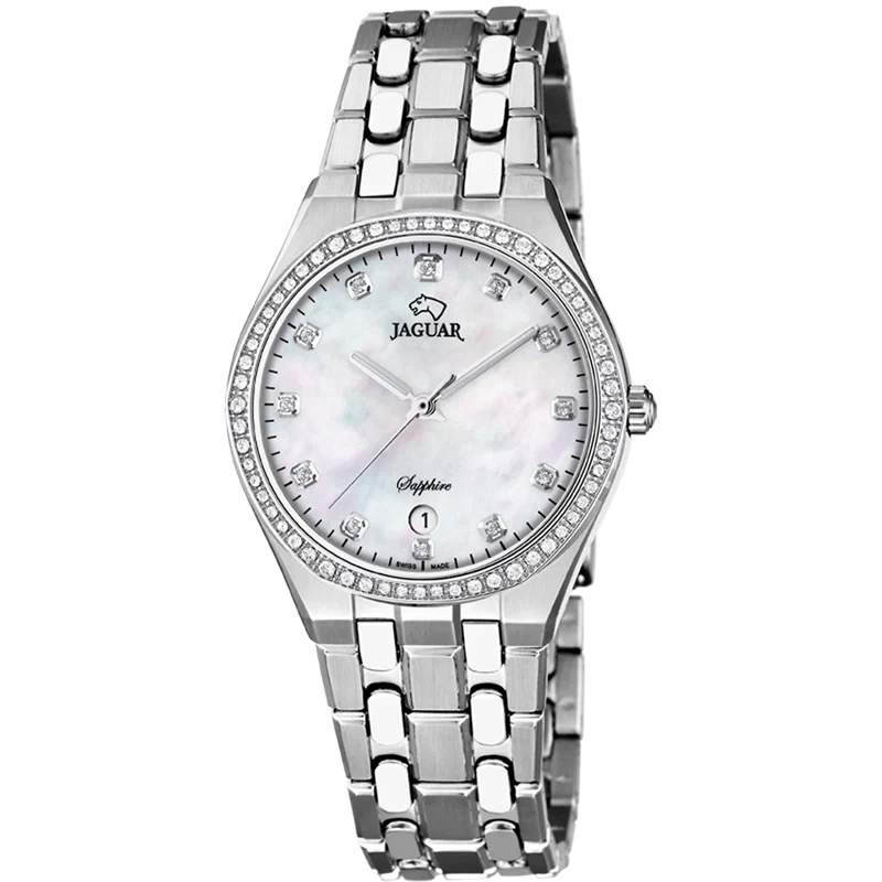 JAGUAR MONTRE FEMME J694/2 CLASSIQUE ACIER