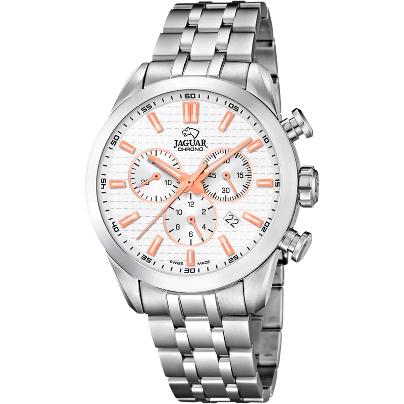MONTRE JAGUAR ACAMAR J865/1 ARGENT, BRACELET D’ ACIER, HOMME